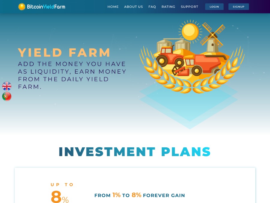 Bitcoin Yield Farm