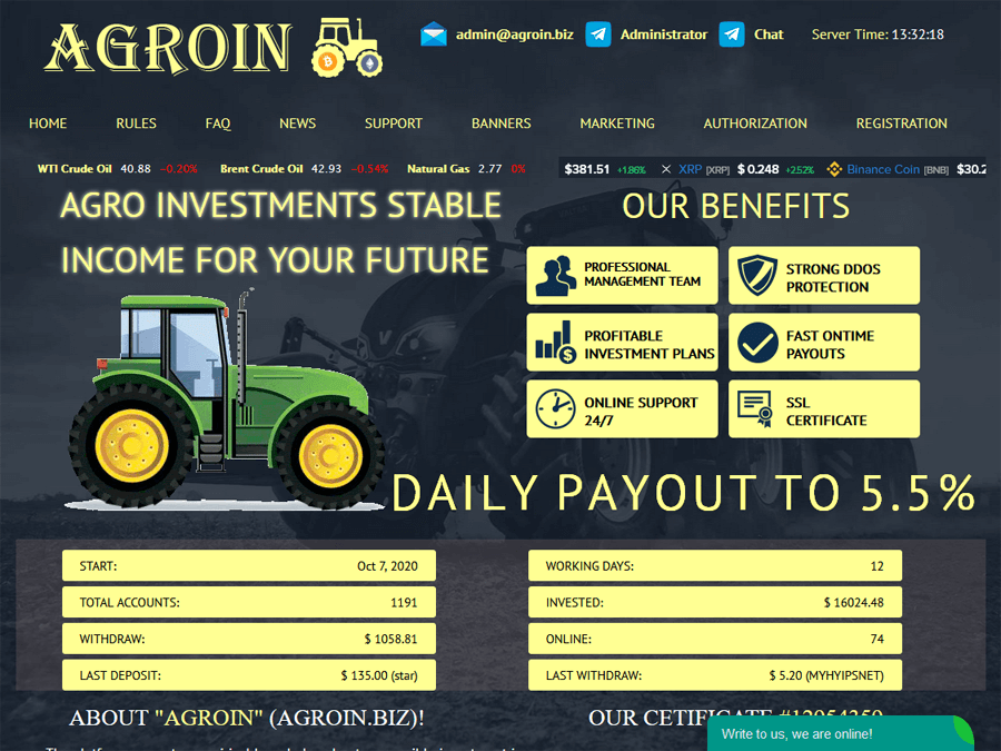 Agro investments