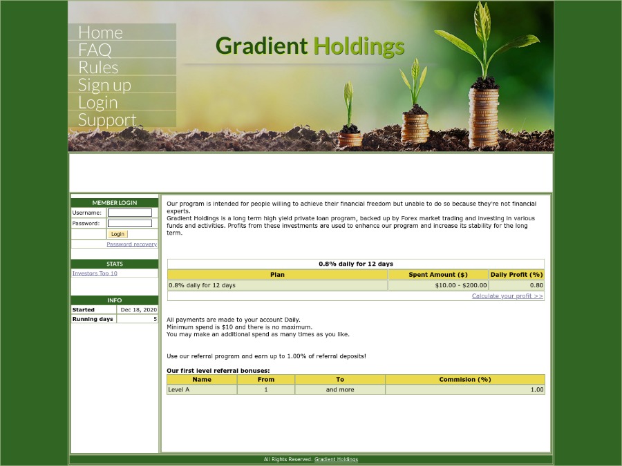 Gradient Holdings