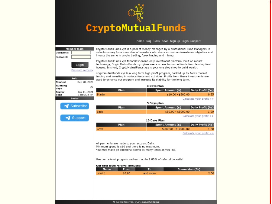 CryptoMutualFunds