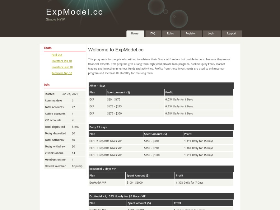 ExpModel