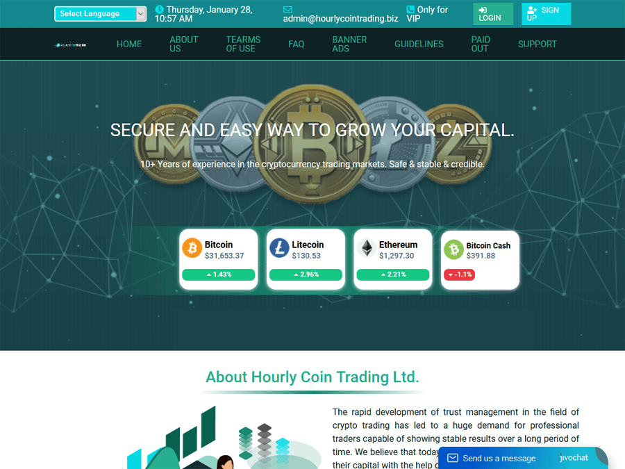 Hourly Coin Trading Ltd