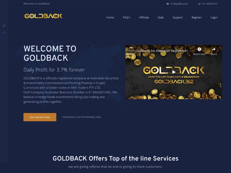 GoldBack