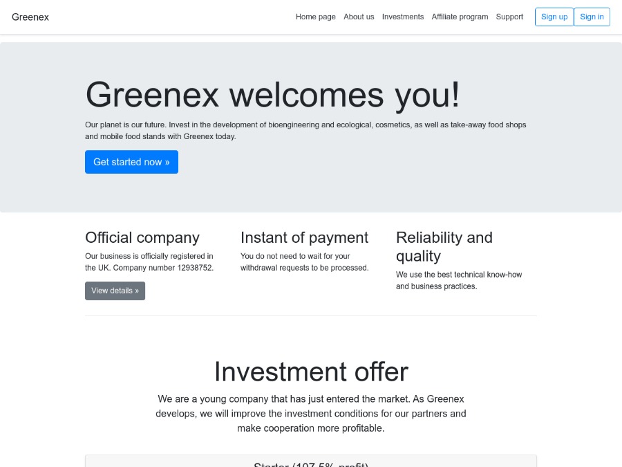 Greenex Limited