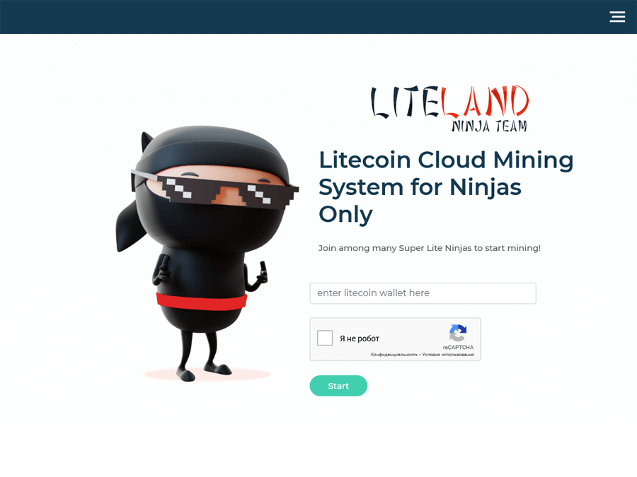 Liteland Litecoin Cloud Mining