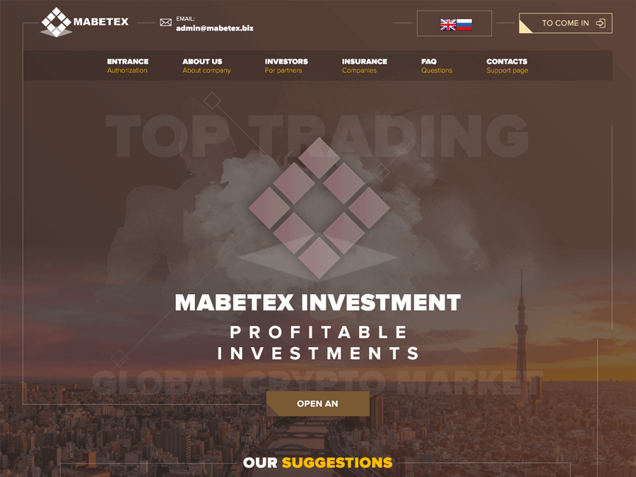 Mabetex Investment Ltd