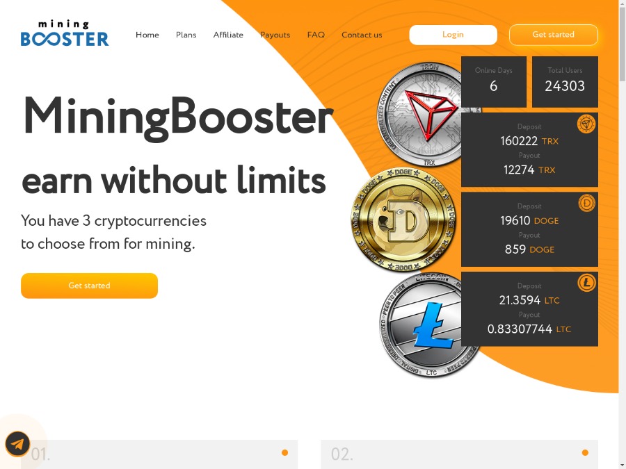 Mining Booster