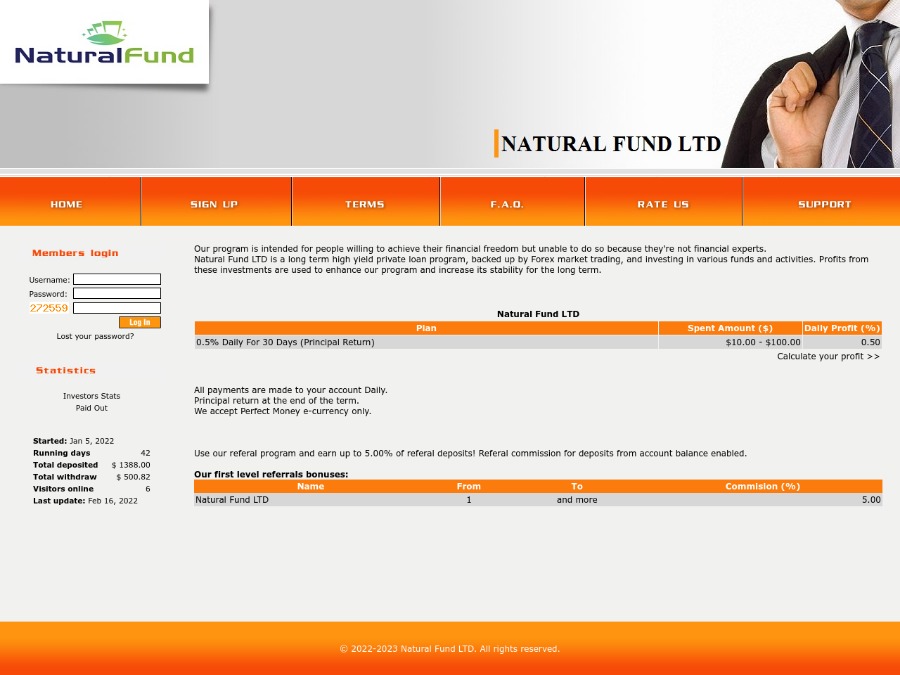Natural Fund LTD