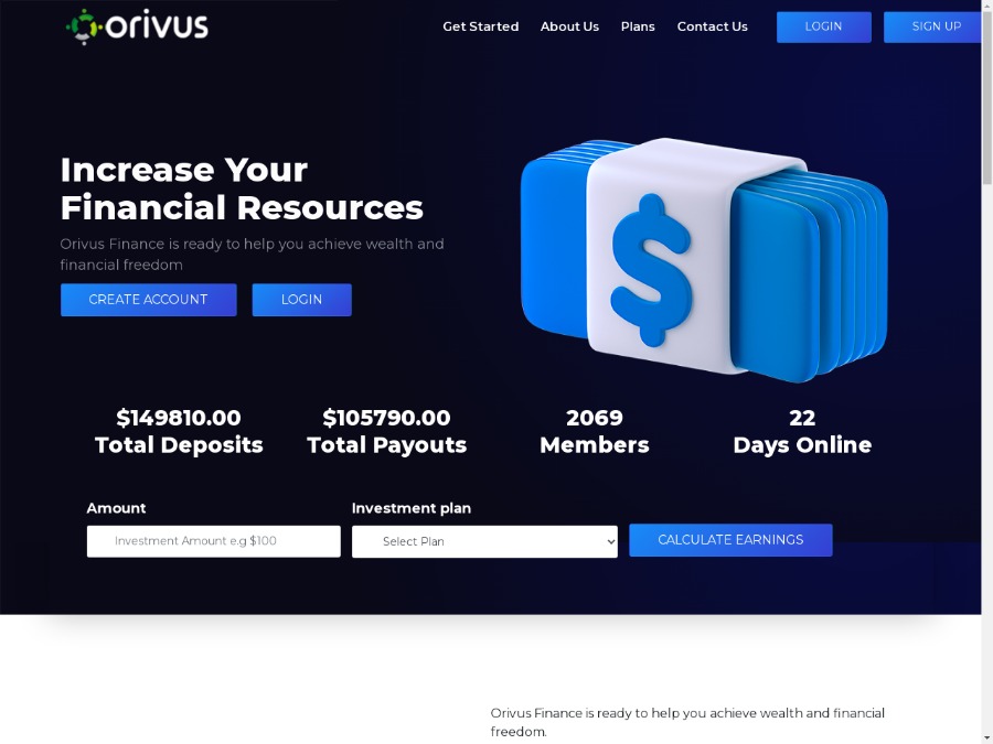Orivus Finance