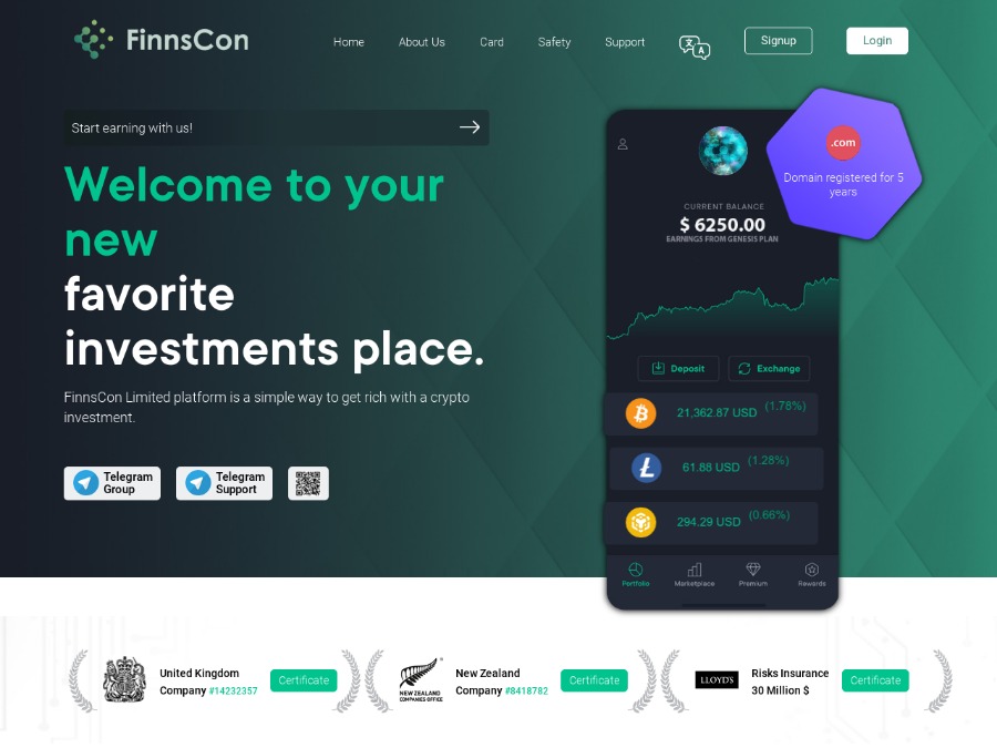 Finsscon Limited