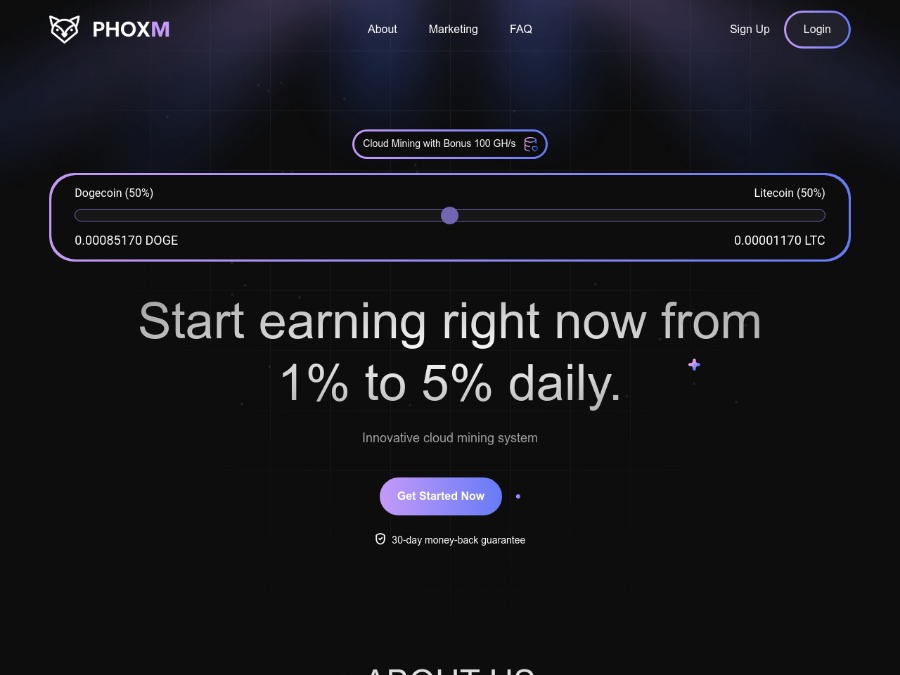 Phoxm - Mining
