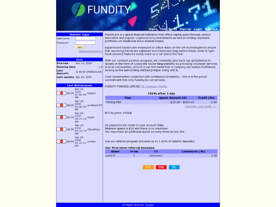 Fundity Finance