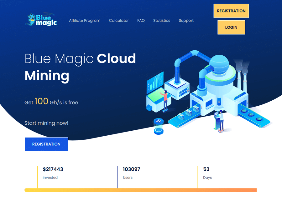 bluemagic crypto