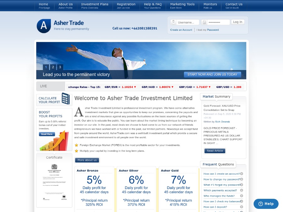 Asher Trade Investment Limited